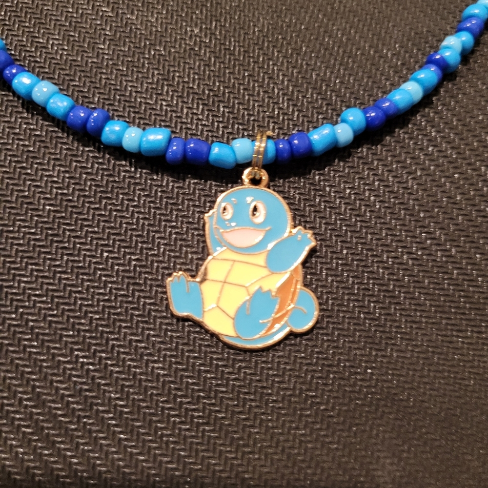 Pokemon Squirtle Necklace